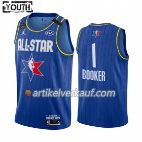 NBA Phoenix Suns Trikot Devin Booker 1 2020 All-Star Jordan Brand Blau Swingman - Kinder